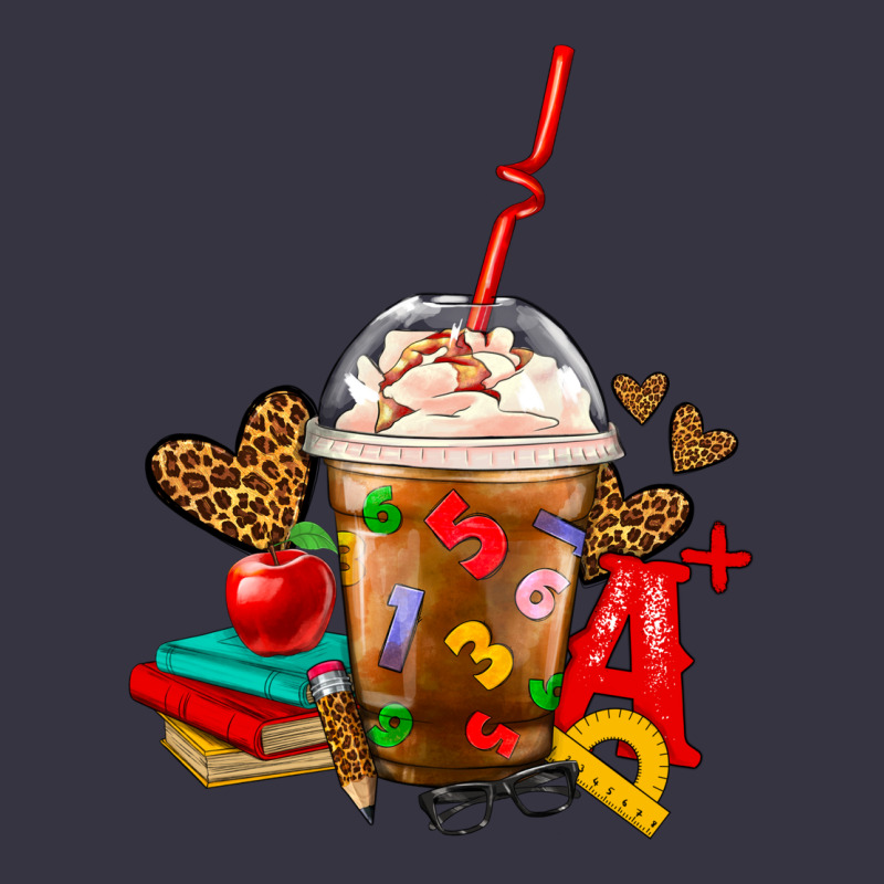 Teacher Frappe Coffee Vintage Hoodie by FaDigitalArtStudio | Teevron