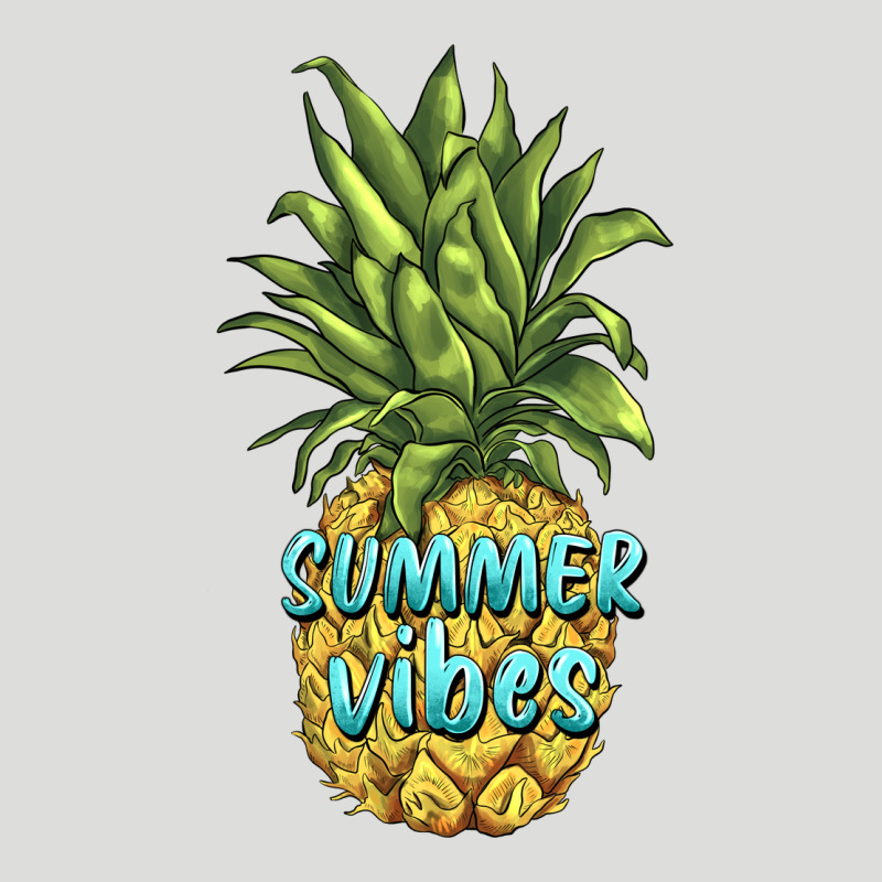 Summer Vibes Pineapple Zipper Hoodie by BarkalooDesign | Teevron