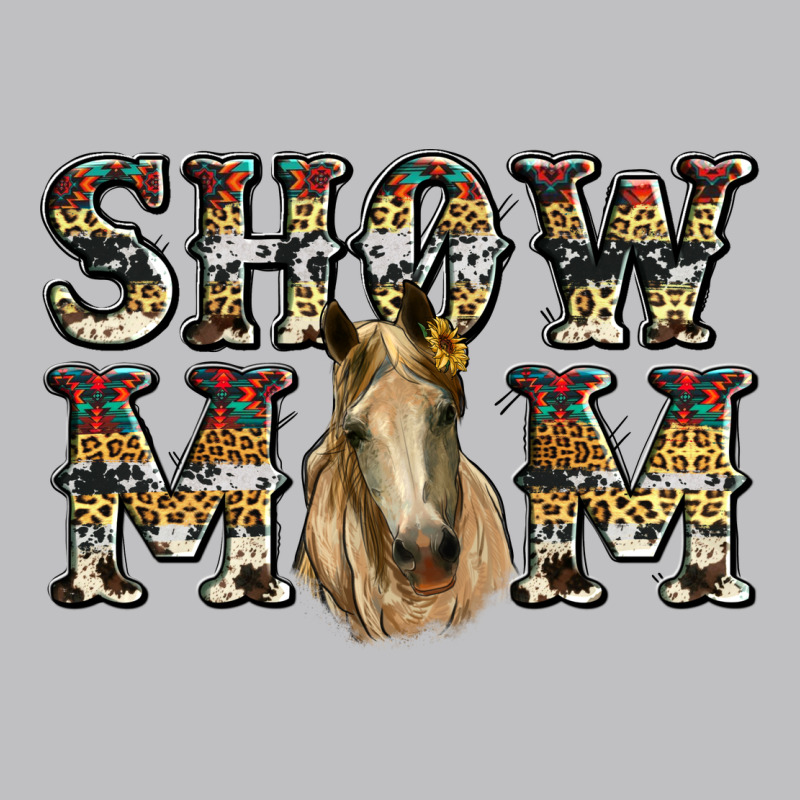 Show Mom Horse Long Sleeve Tee by RanaPortraitStore | Teevron