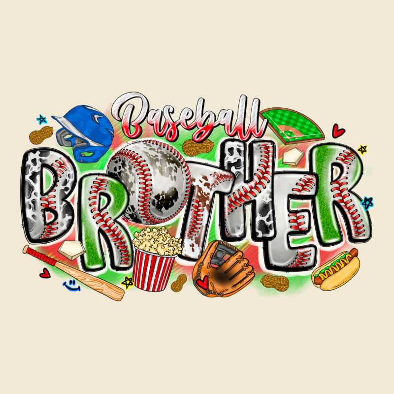 Baseball Brother Premium Hoodie by CowhideDigitalArt | Teevron