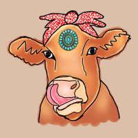 Cow  Turquoise Urban Heavy Tee | Teevron