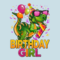 1st Birthday Girl T Rex Pink Ladies Tee | Teevron