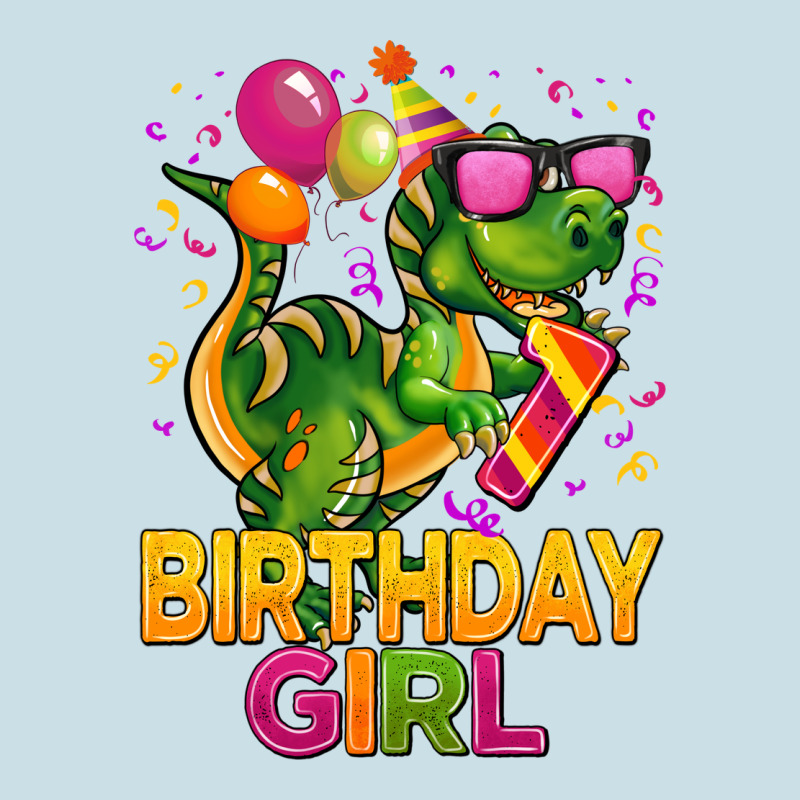 1st Birthday Girl T Rex Pink Ladies Tee by CowGirlArtShop | Teevron