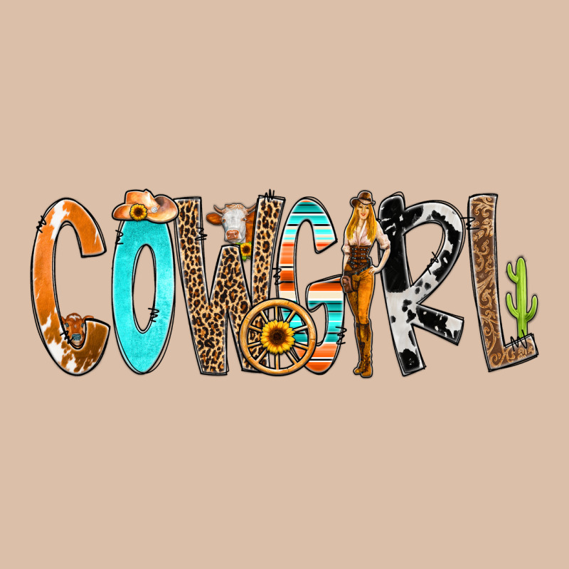 Cowgirl Min Urban Heavy Tee by CowCowDesign | Teevron