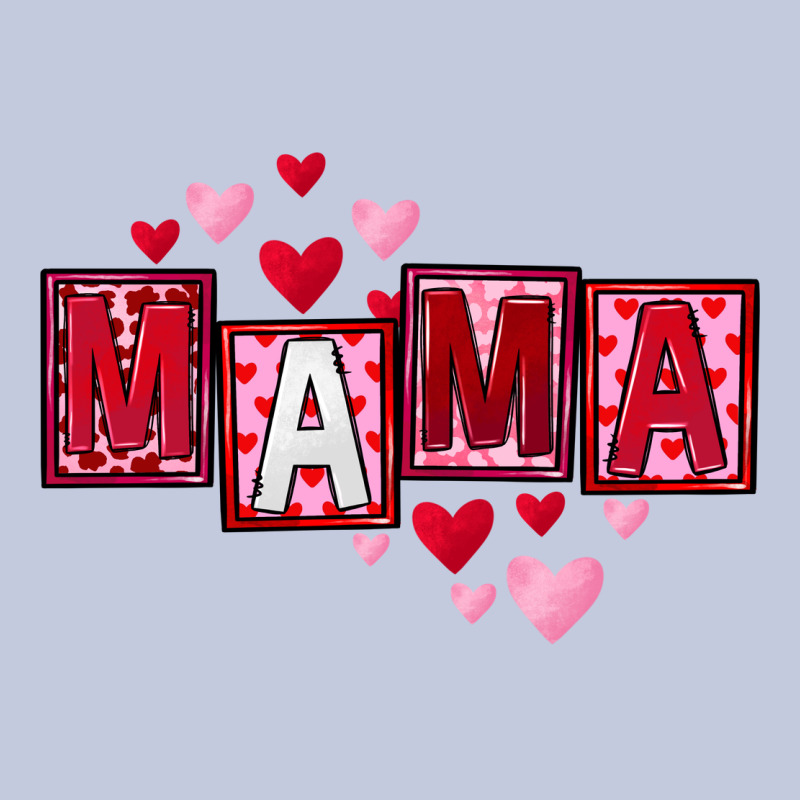 Mother's Day Mama Hearts Long Sleeve Tee by FaDigitalArtStudio | Teevron