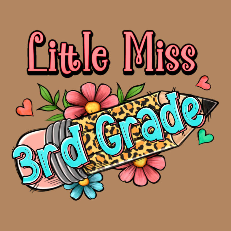 Little Miss Third Grade Long Sleeve Tee by RanaPortraitStore | Teevron