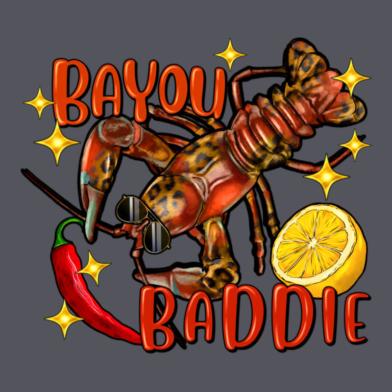 Crawfish Bayou Baddie Vintage Hoodie by FaDigitalArtStudio | Teevron