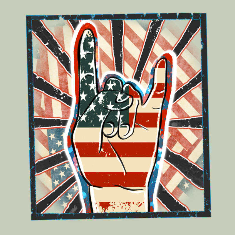 Freedom Rock Hand Long Sleeve Tee by FaDigitalArtStudio | Teevron