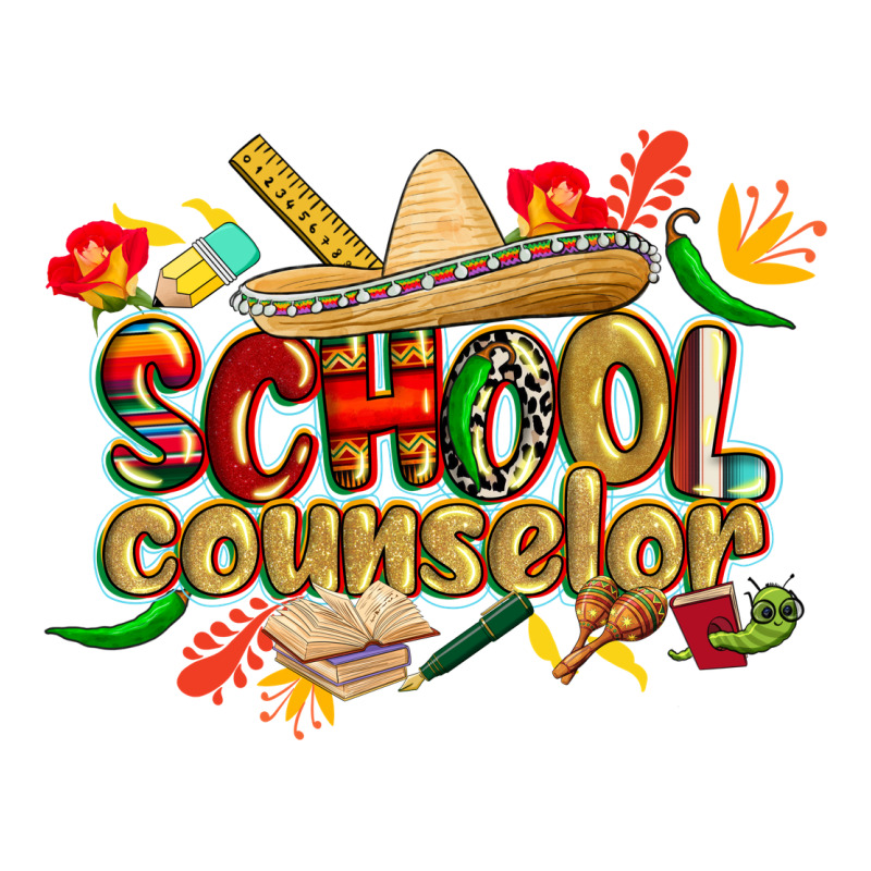 Cinco De Mayo School Counselor Ladies Tee by CowGirlArtShop | Teevron