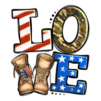 4th Of July Army Love Premium Tee | Teevron
