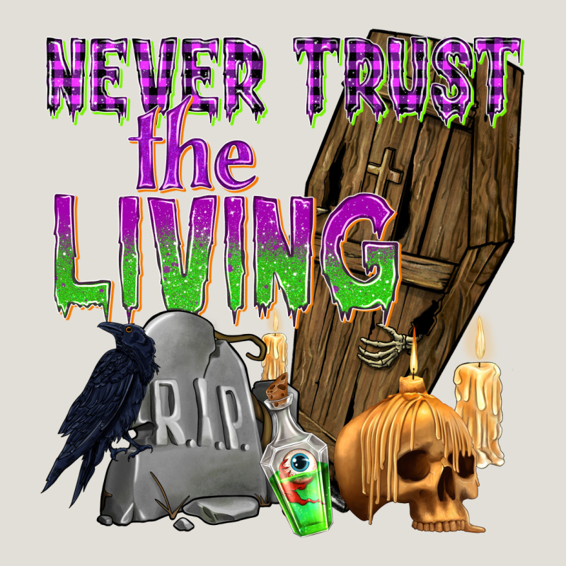 Never Trust The Living Heavy Core Tee by texasbilliewilder | Teevron