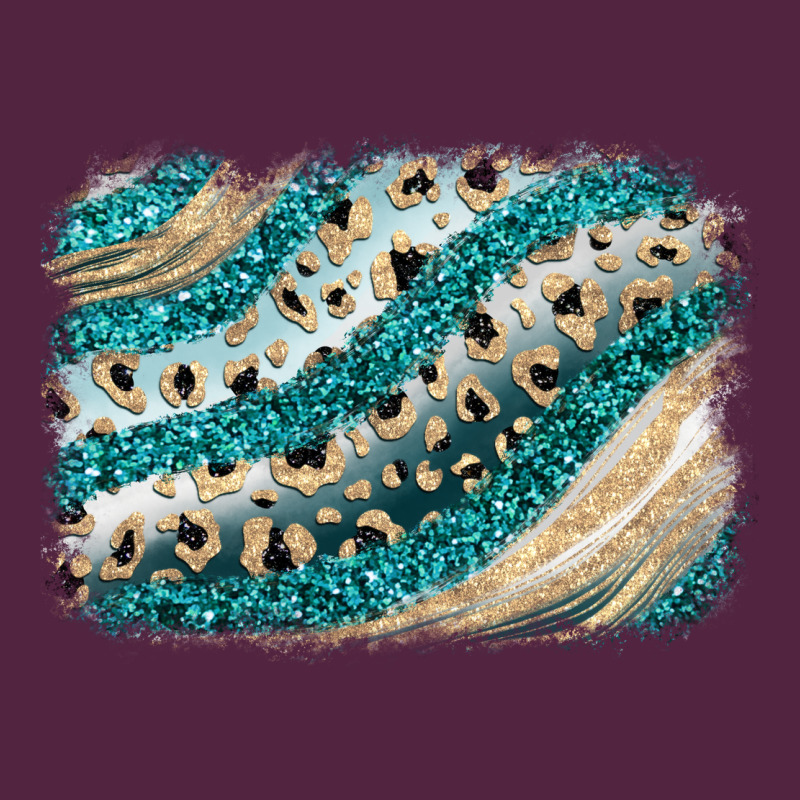 Turquoise Glitter Background Urban Hoodie by JahusDesignShop | Teevron