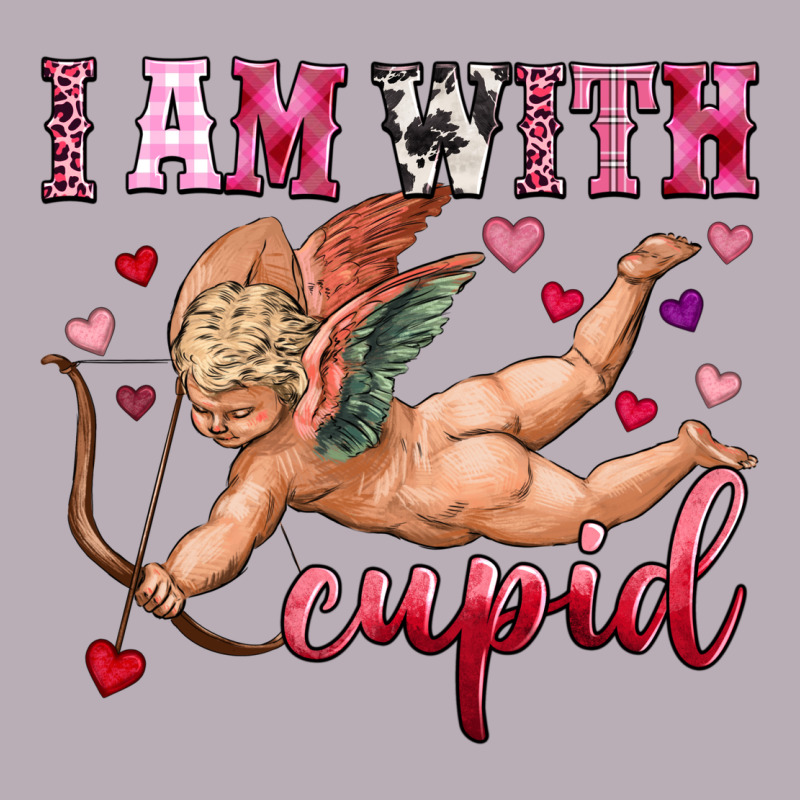 I Am With Cupid Vintage Tee by OliviaCreatesArt | Teevron