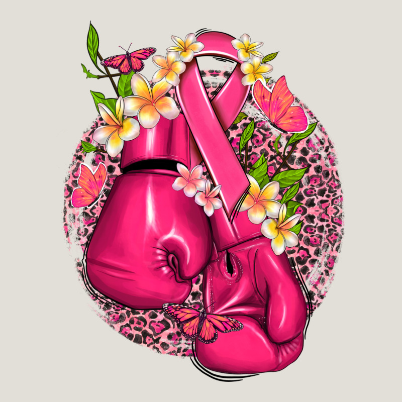 Cancer Boxing Gloves With Ribbon Heavy Core Tee by NancyCooperArtShop | Teevron