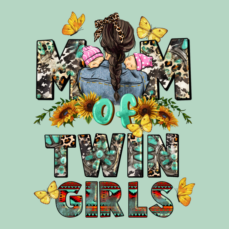 Mom Of Twin Girls Mother's Day Classic Tee by CowGirlArtShop | Teevron