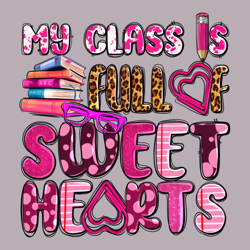 My Class Is Full Of Sweet Hearts Olivia Vintage Tee by OliviaCreatesArt | Teevron