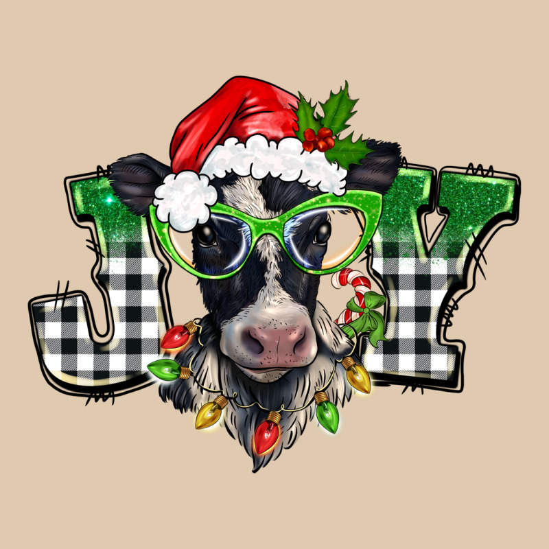 Christmas Joy Black And White Cow Heavyweight Sweatshirt by BarkalooDesign | Teevron