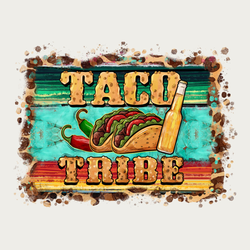 Taco Tribe Western Background Zipper Hoodie by BarkalooDesign | Teevron