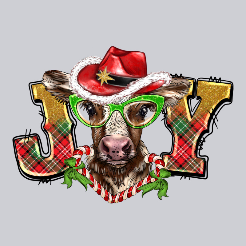 Christmas Joy Baby Cow Heavyweight Sweatshirt by BarkalooDesign | Teevron