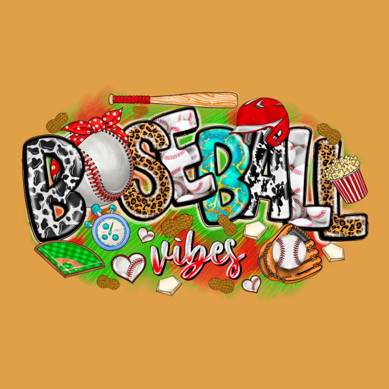 Baseball Vibes Premium Hoodie by CowhideDigitalArt | Teevron