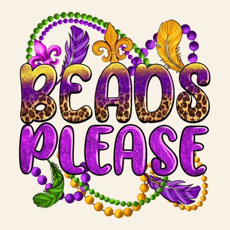 Beads Please Mardi Gras Vintage Tee by OliviaCreatesArt | Teevron