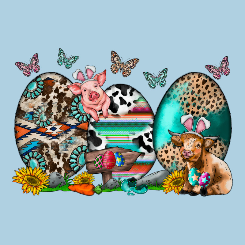 Easter Easter Eggs Premium Hoodie by CowhideDigitalArt | Teevron