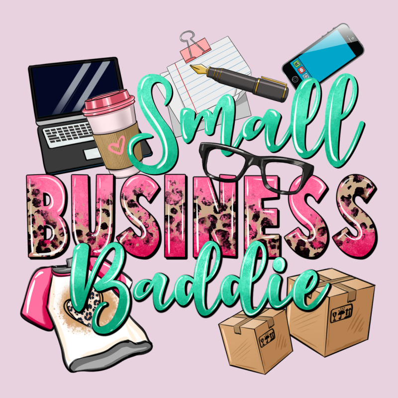 Small Business Baddie Ladies Tee by CowGirlArtShop | Teevron
