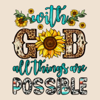 With God All Things Are Possible Urban Heavy Tee | Teevron