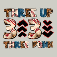 Three Up Three Down Heavyweight Hoodie | Teevron