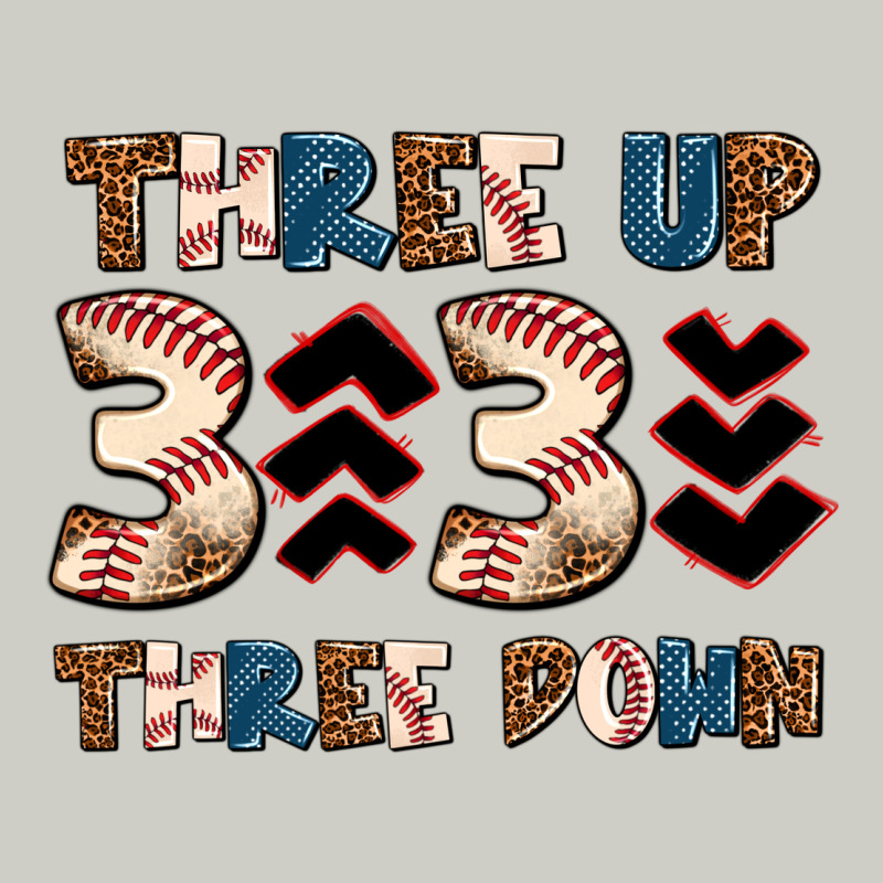 Three Up Three Down Heavyweight Hoodie by AdoDesignShop | Teevron