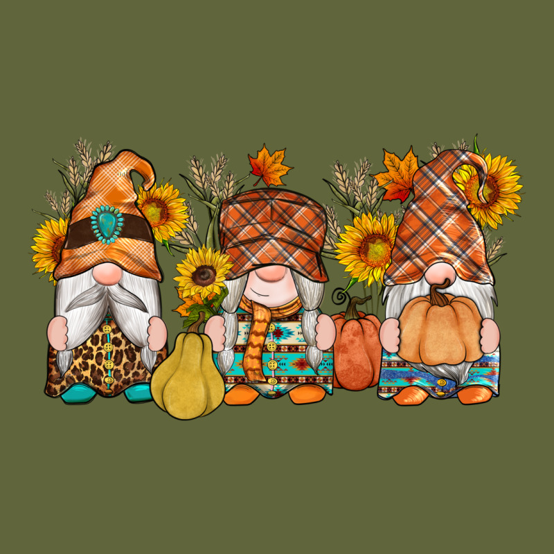 Fall Gnomes Pumpkin Sunflowers Classic Tee by Artiststas | Teevron