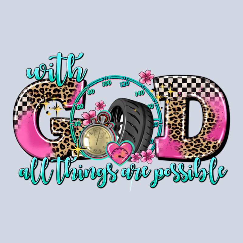 With God All Things Are Possible Race Premium Sweatshirt by AdoDesignShop | Teevron