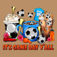 It's Game Day Y'all Soccer Coffee Cups Vintage Hoodie | Teevron
