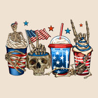 4th Of July Skeleton Coffee Cups Urban Heavy Tee | Teevron
