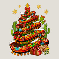 Christmas Feliz Navidad Sombrero Tree Heavy Core Tee | Teevron