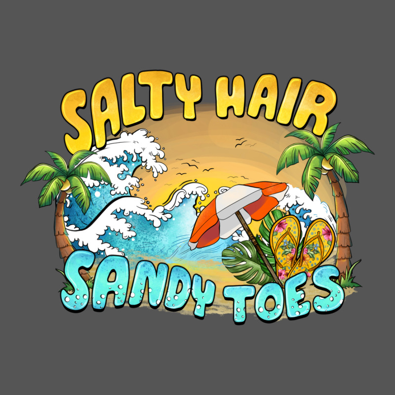 Salty Hair Sandy Toes Summer Zipper Hoodie by BarkalooDesign | Teevron