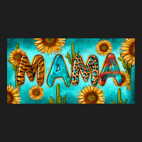 Western Mama With Sunflowers And Cactus Classic Tee | Teevron
