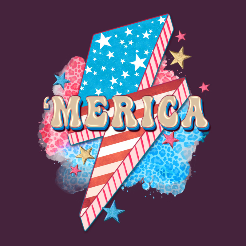 Merica Leopard Lightning Bolt Long Sleeve Tee by FaDigitalArtStudio | Teevron