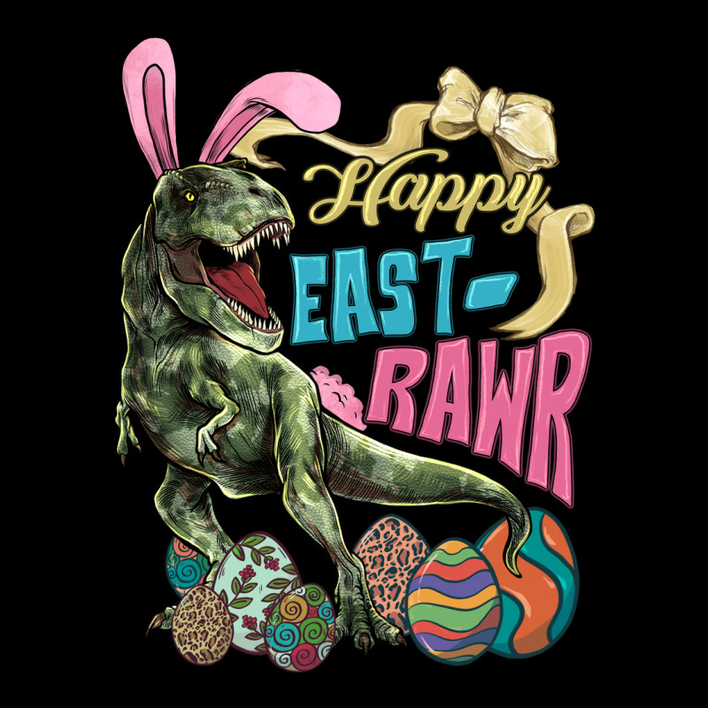 Happy Easter Day T-rex Premium Tee by HowdyJamesFarm | Teevron