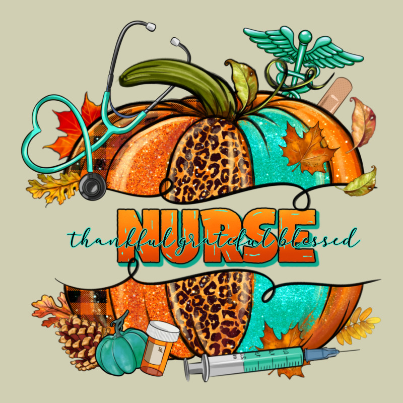 Pumpkin Nurse Heavy Core Tee by NancyCooperArtShop | Teevron