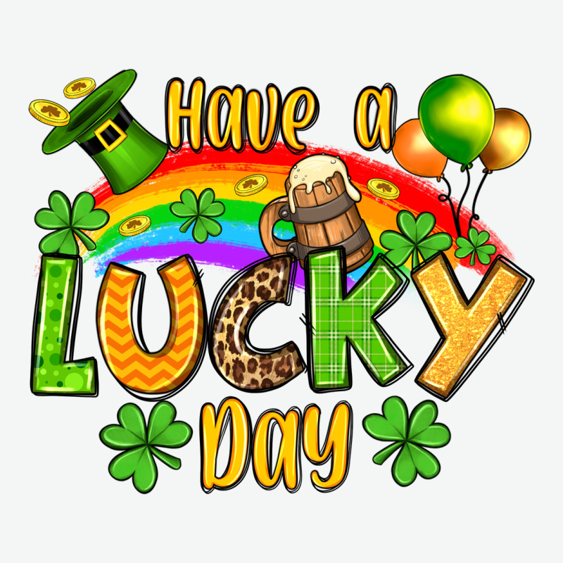St. Patrick's Have A Lucky Day Urban Heavy Tee by OliviaCreatesArt | Teevron