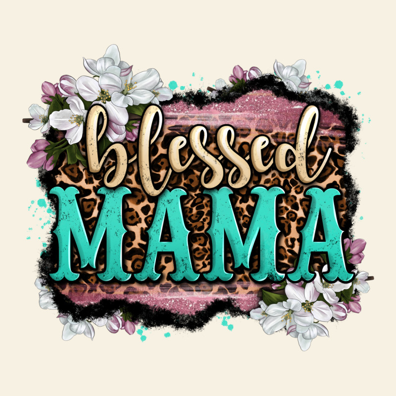 Blessed Mama Vintage Tee by OliviaCreatesArt | Teevron