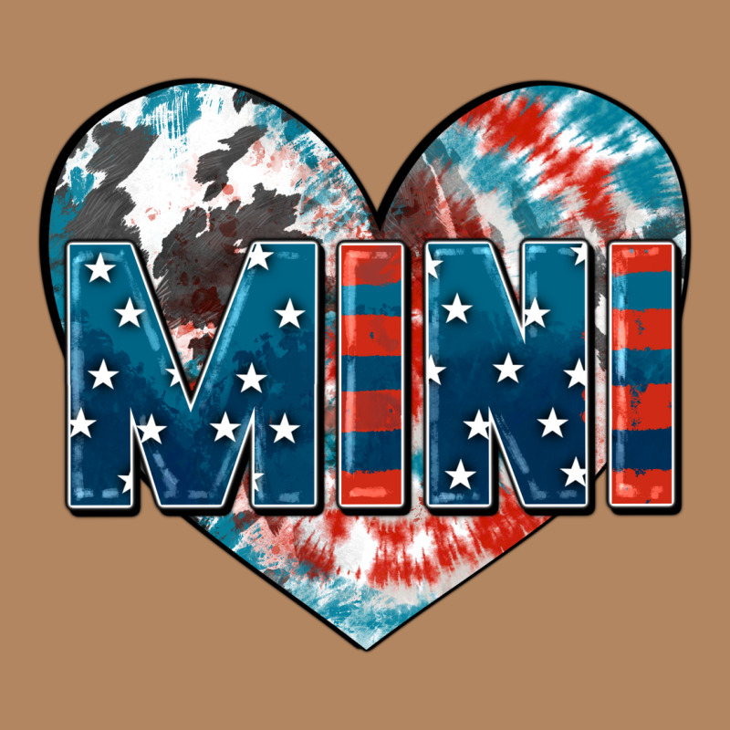 American Mini Heart 4th Of July Long Sleeve Tee by FaDigitalArtStudio | Teevron