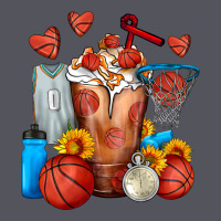 Basketball Sunflower Frappe Vintage Hoodie | Teevron