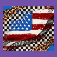 American Flag And Race Flag Premium Sweatshirt | Teevron
