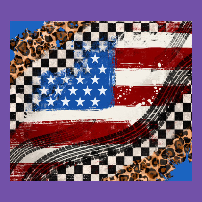 American Flag And Race Flag Premium Sweatshirt by AdoDesignShop | Teevron