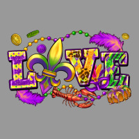 Love Mardi Gras Vintage Hoodie | Teevron