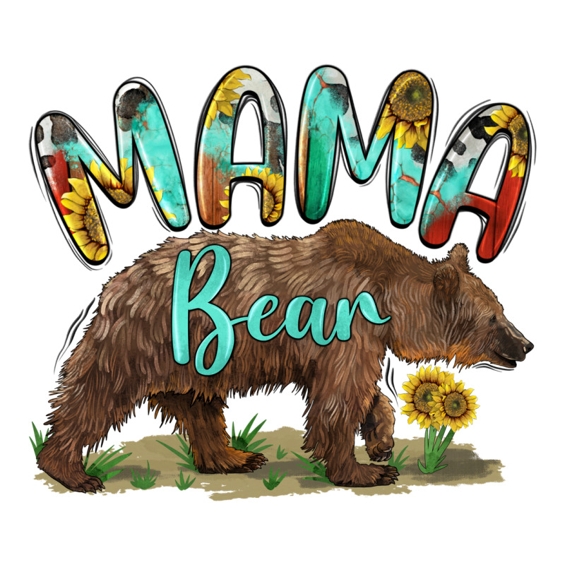 Mama Bear Zipper Hoodie by BarkalooDesign | Teevron