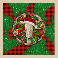Christmas Bull Skull Heavyweight Sweatshirt | Teevron