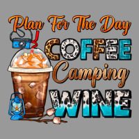 Plan For The Day Coffee Camping Wine Frappe Coffee Vintage Hoodie | Teevron